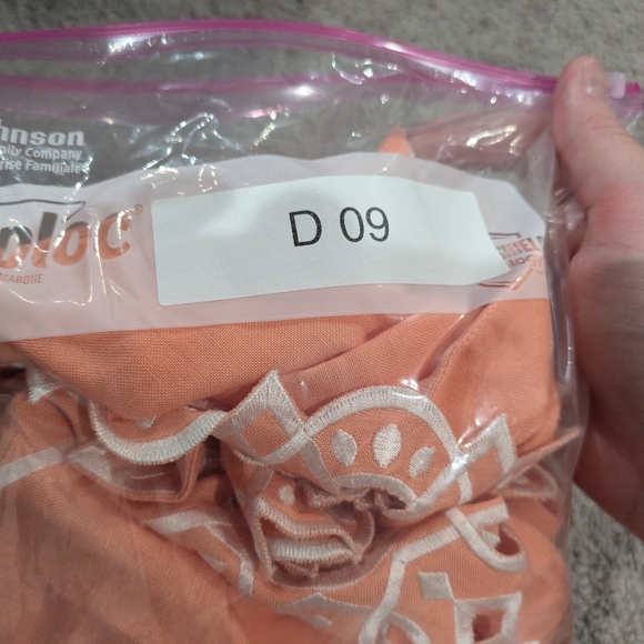 Bob Mackie Peach Embroidered Blazer - Picture 9 of 9